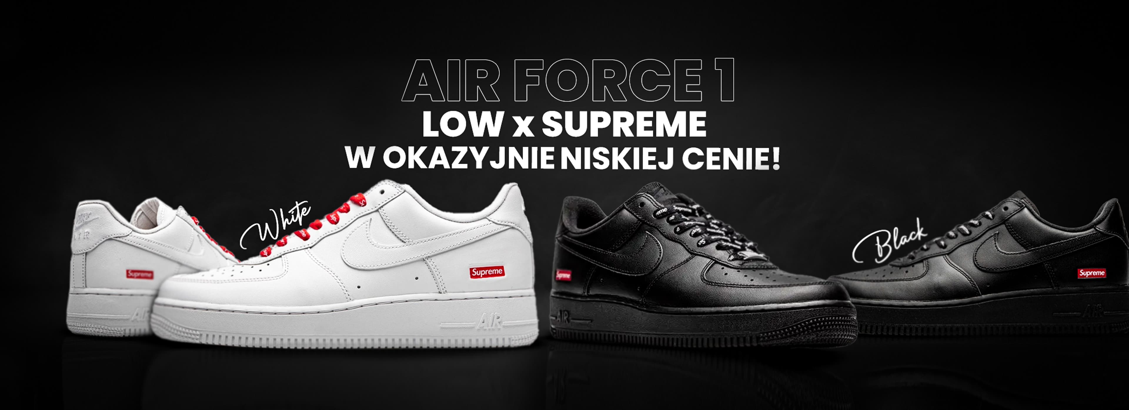 Air Force 1 Low x Supreme - OVERCEZ