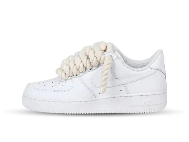 Nike Air Force 1 Low White Rope Laces