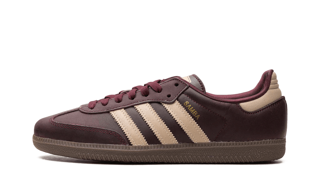 Adidas Samba OG Maroon Crystal Sand (W)