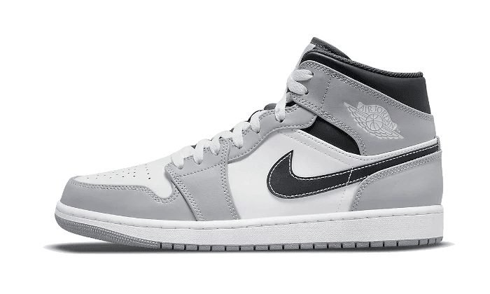 Air Jordan 1 Mid Light Smoke Grey Anthracite