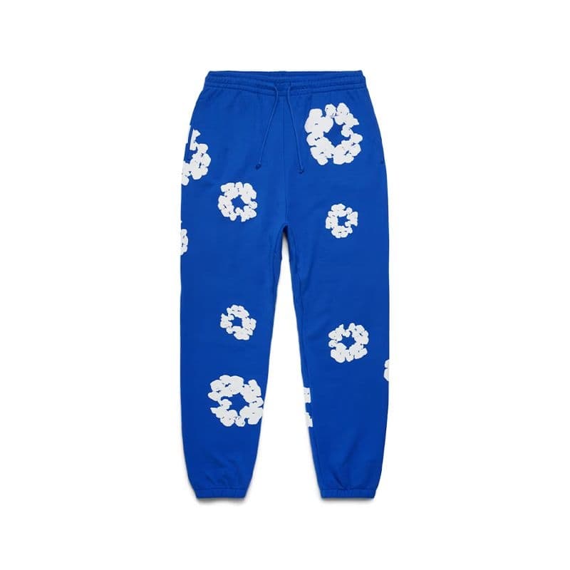 Denim Tears The Cotton Wreath Sweatpants Royal Blue