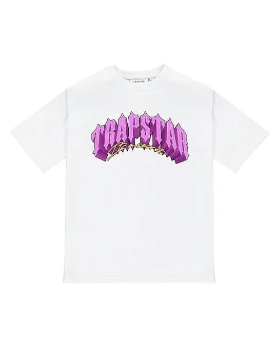 Trapstar Trap City 2.1 Tee Pink White