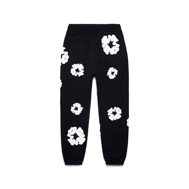 Denim Tears The Cotton Wreath Sweatpants Black