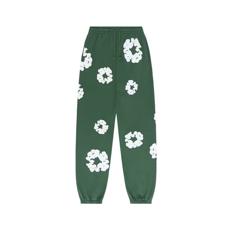 Denim Tears The Cotton Wreath Sweatpants Green