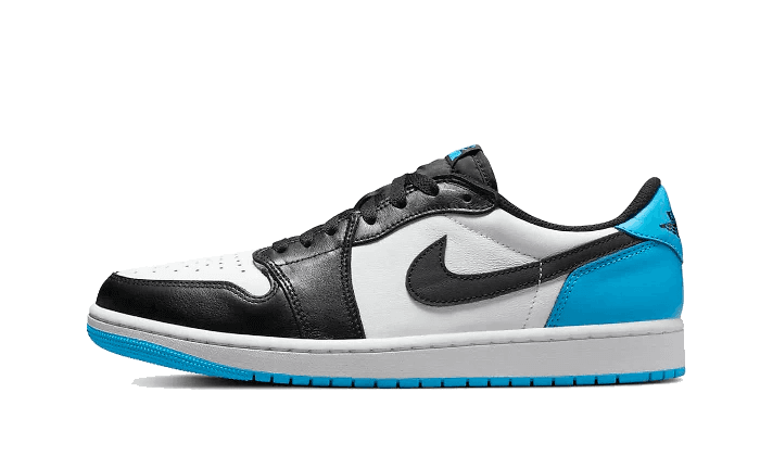 Air Jordan 1 Low Black Dark Powder Blue