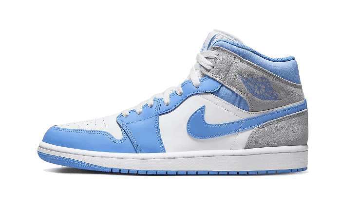 Air Jordan 1 Mid University Blue Grey