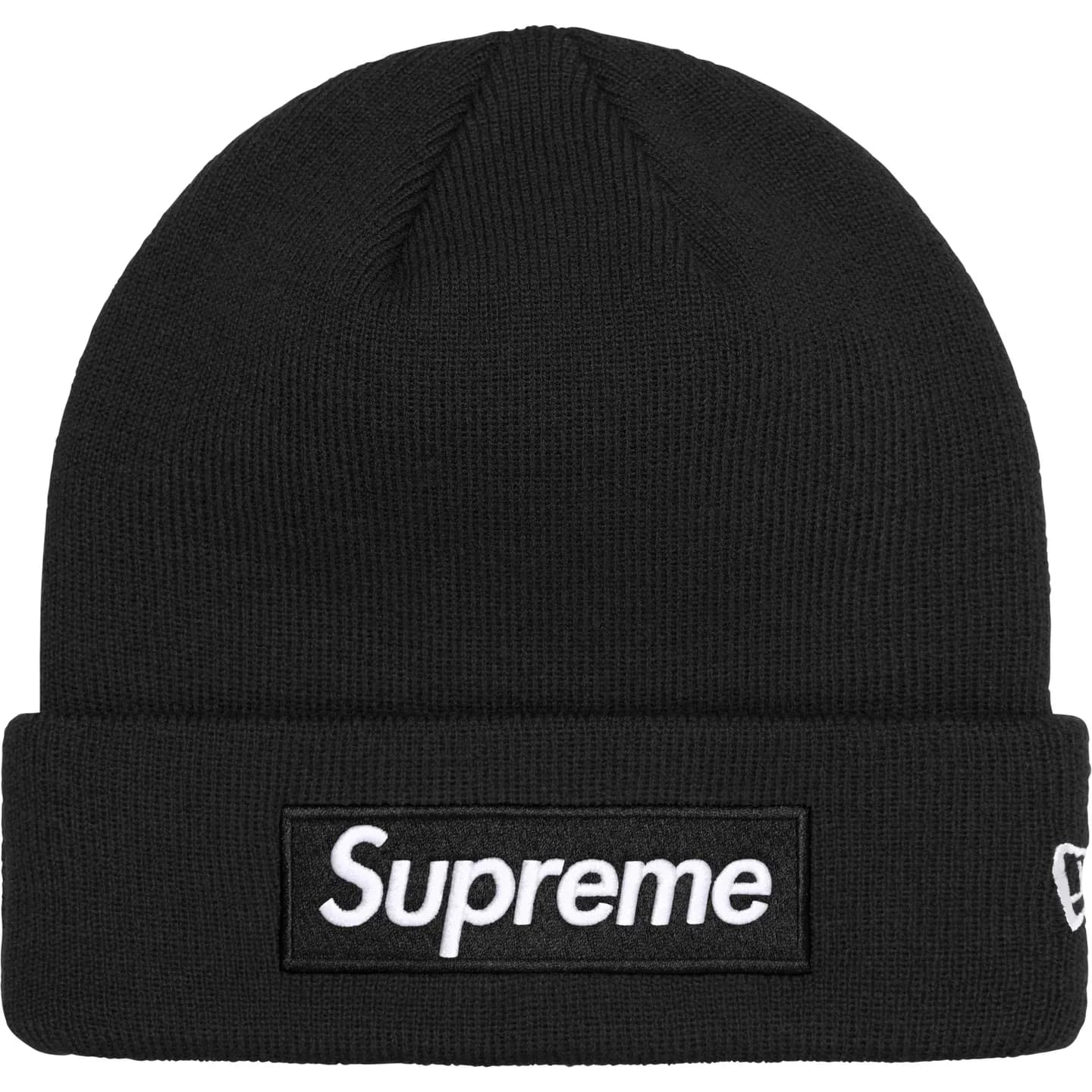 Supreme New Era Box Logo Beanie Black (FW24)