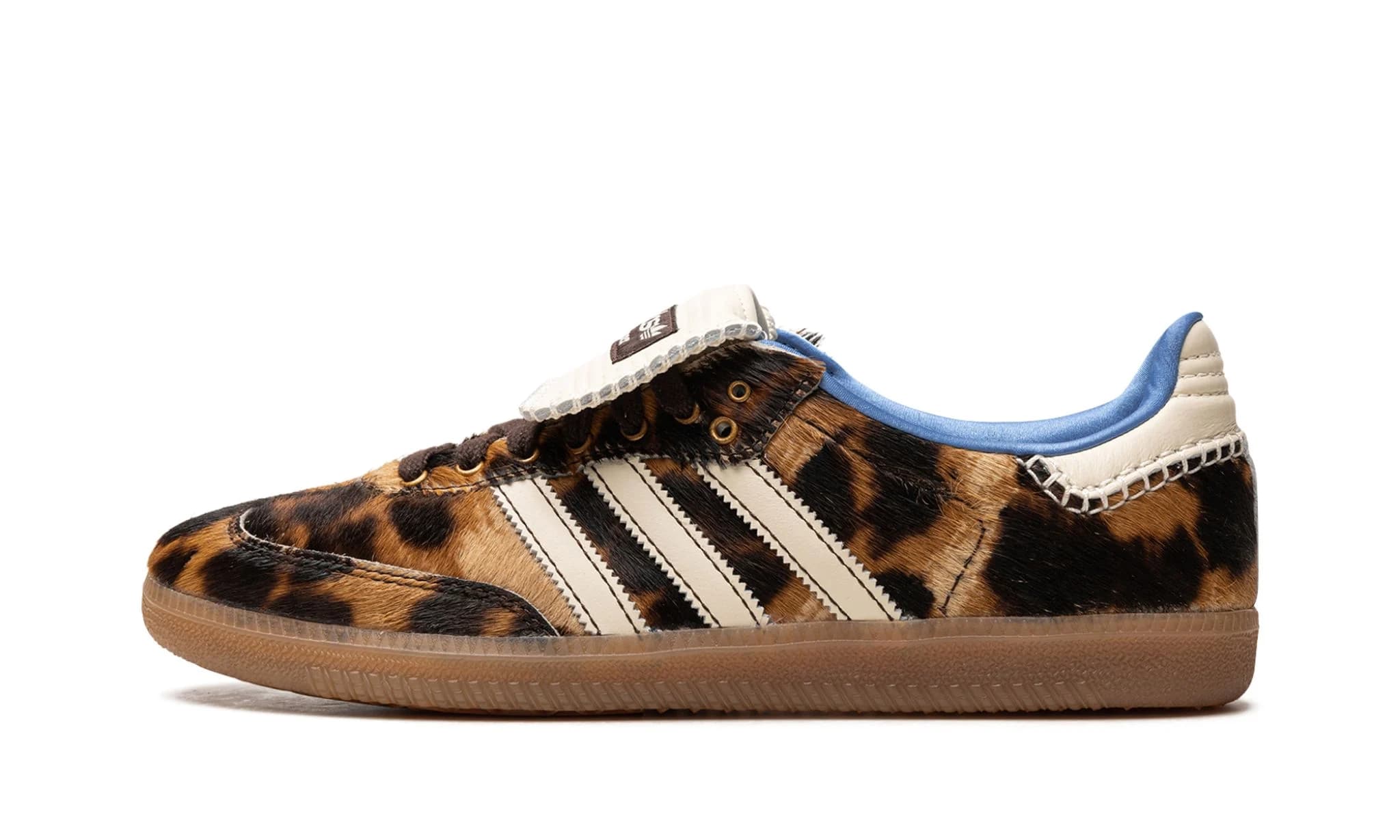 Adidas Samba Nylon Wales Bonner Dark Brown Leopard