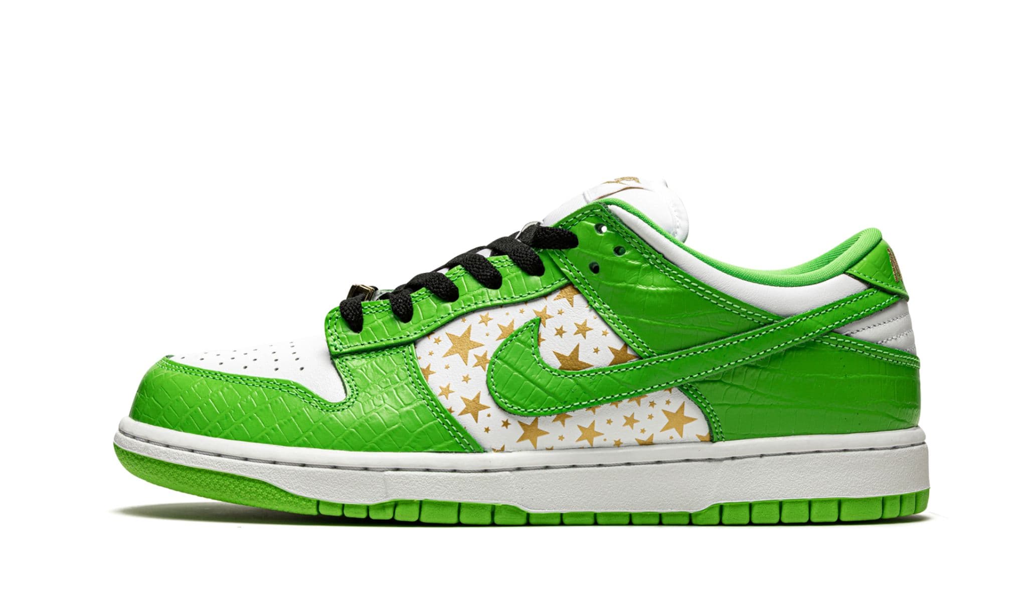 Nike SB Dunk Low Supreme Stars Mean Green