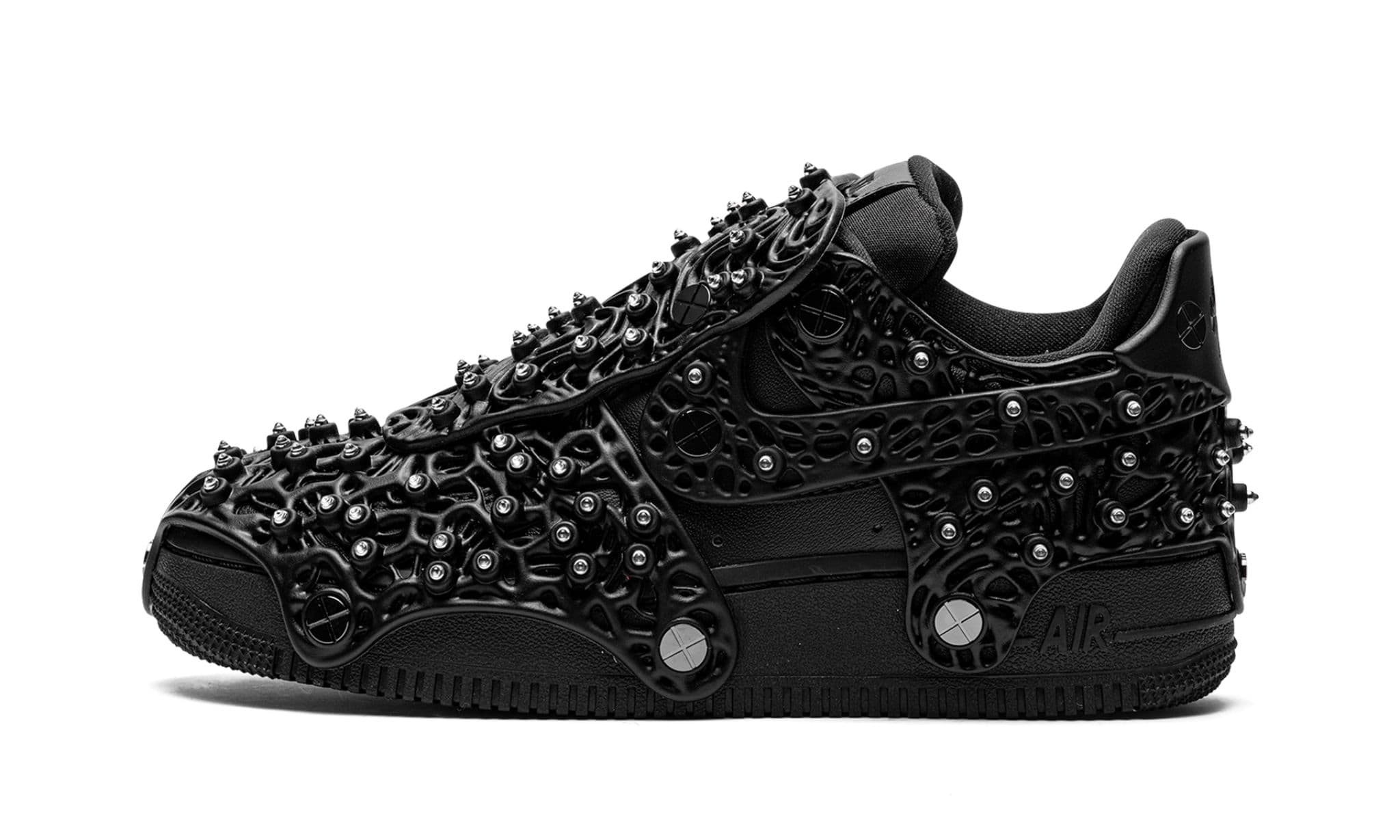 Nike Air Force 1 Low Swarovski Triple Black (W)