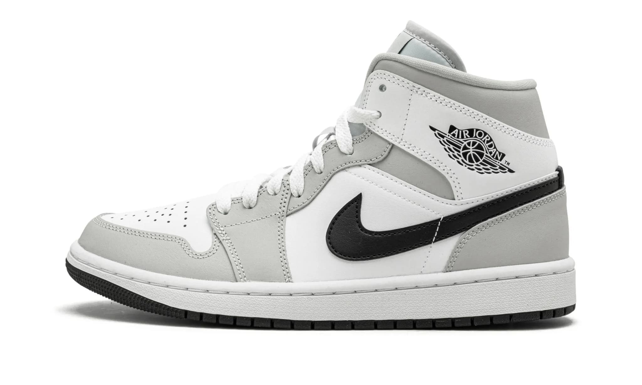 Air Jordan 1 Mid Light Smoke Grey (W)