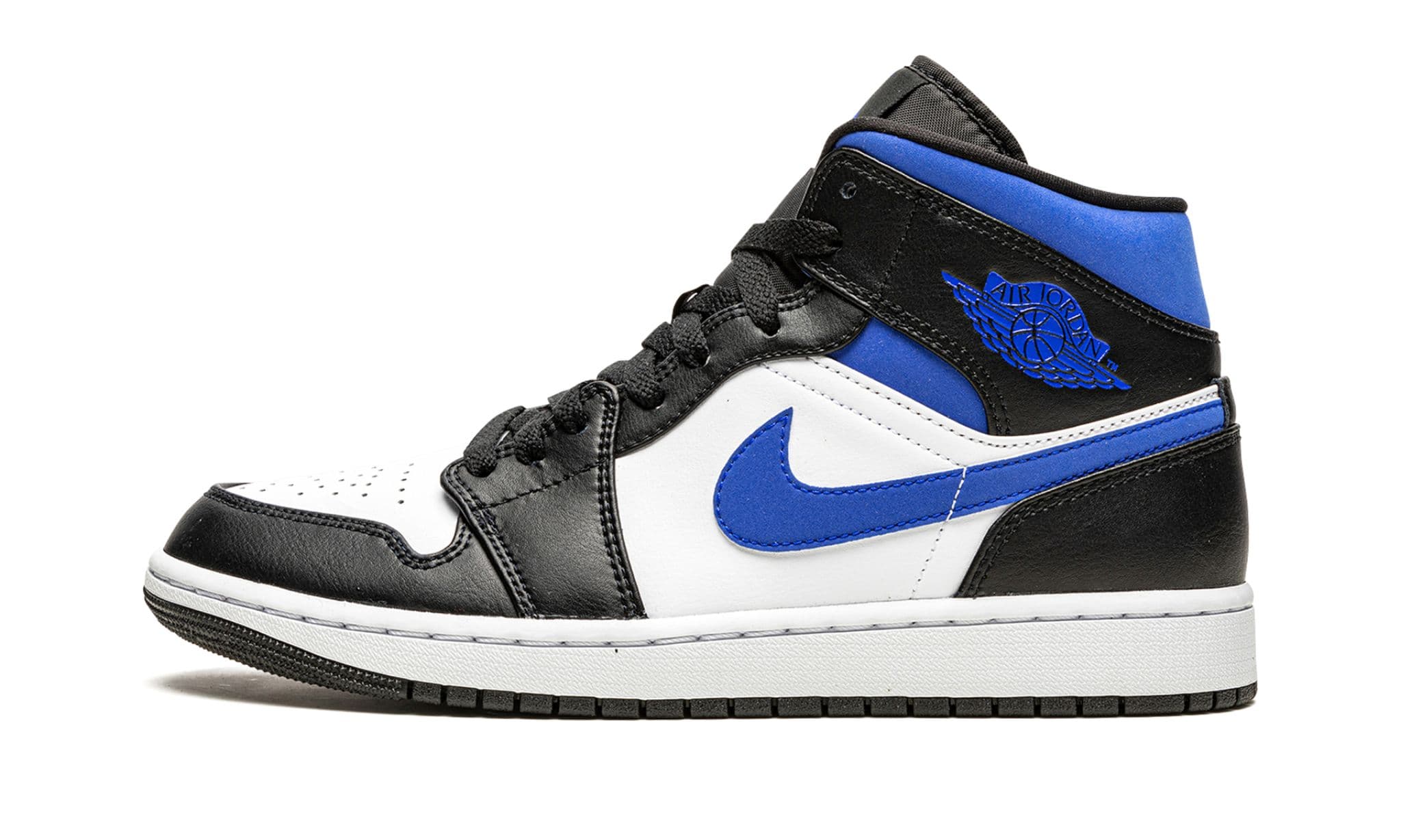 Air Jordan 1 Mid White Racer Blue