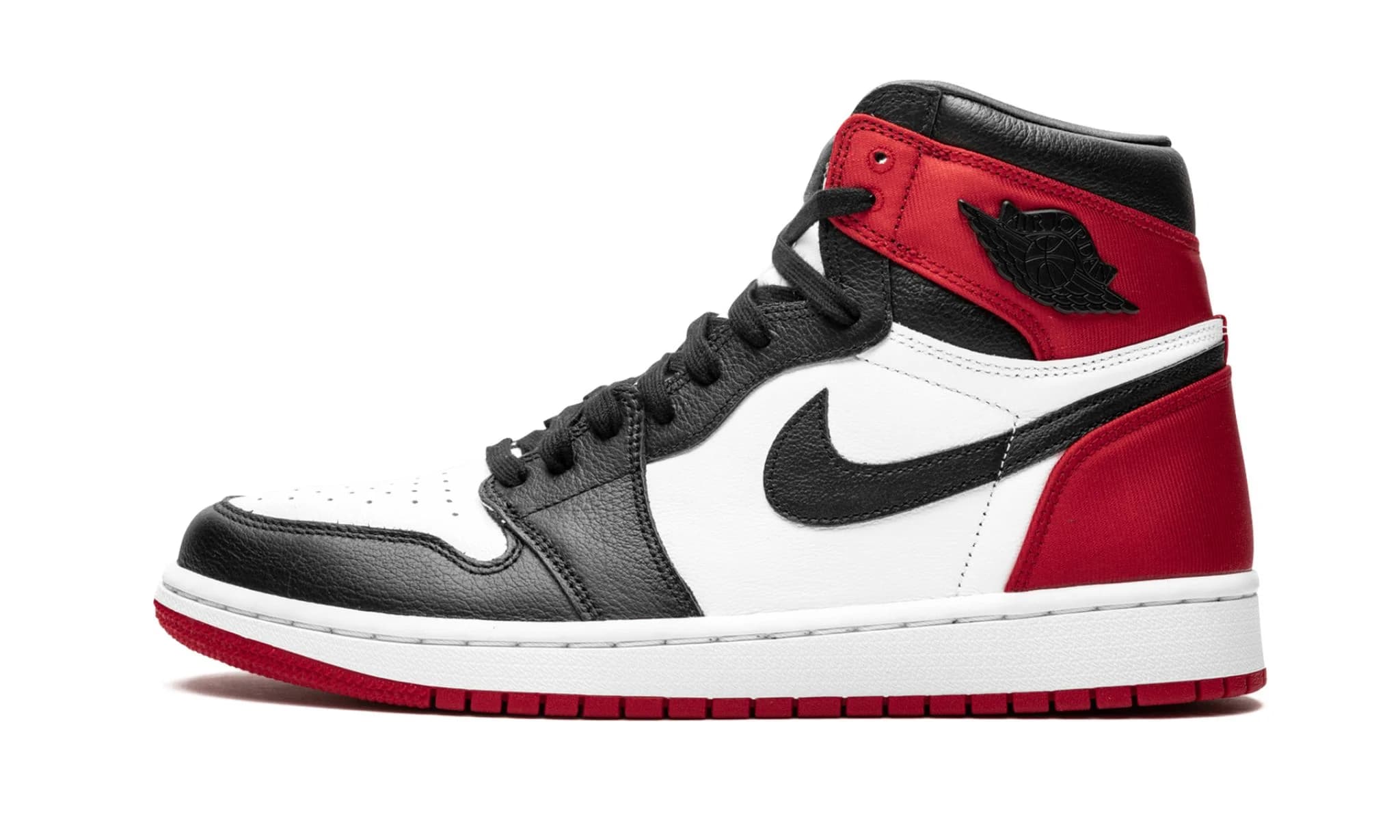 Air Jordan 1 Retro High Satin Black Toe (W)