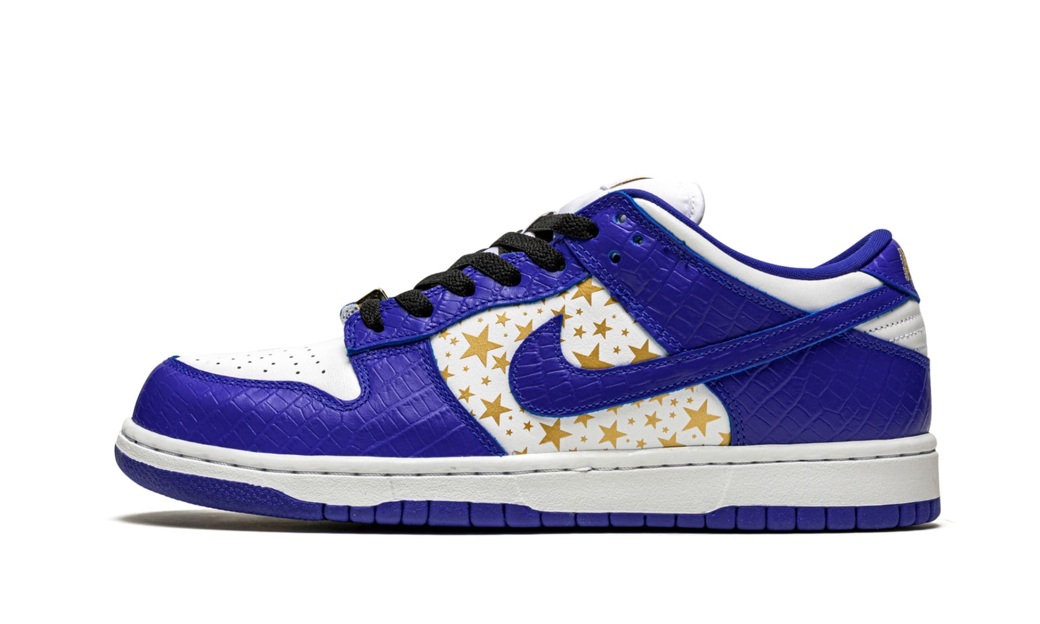 Nike SB Dunk Low Supreme Stars Hyper Royal