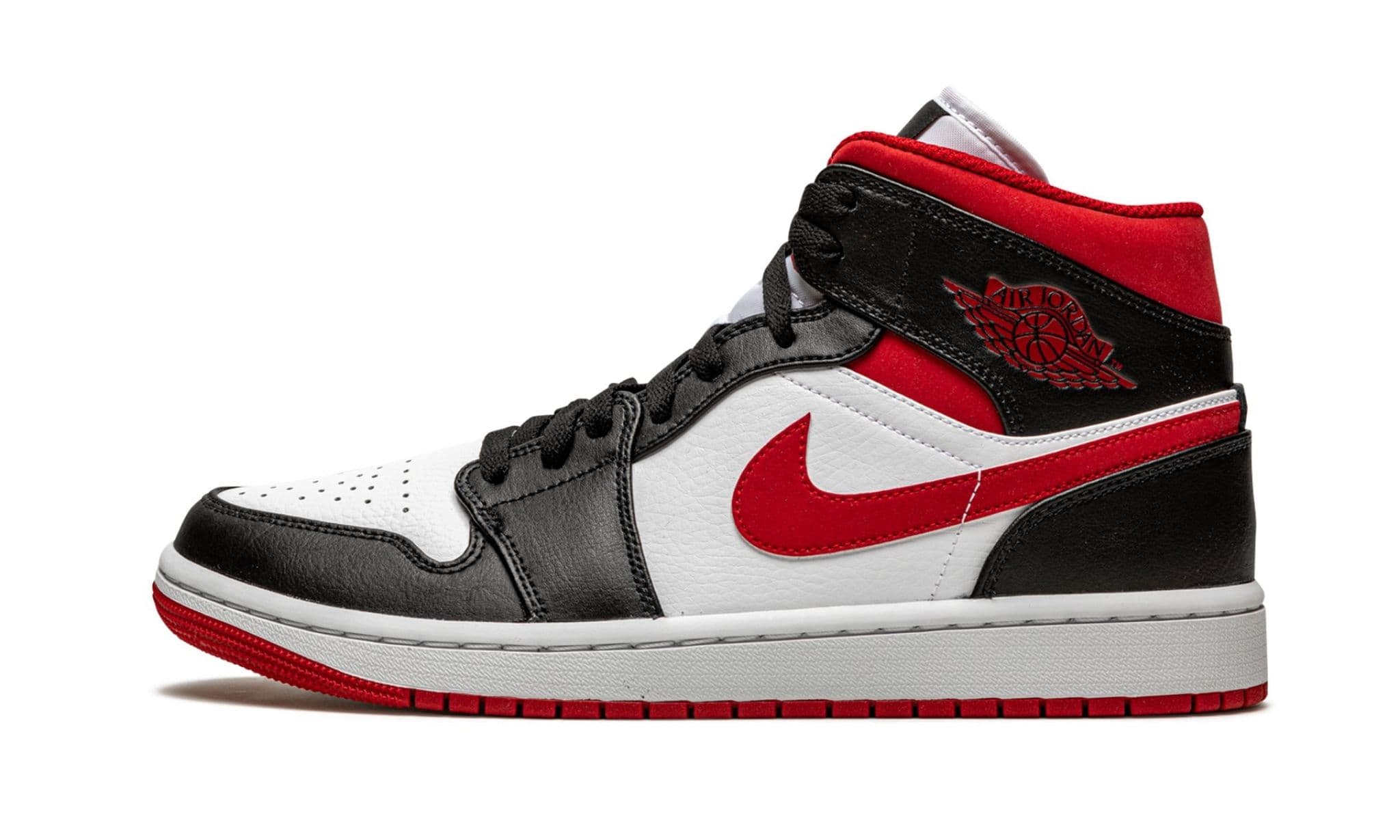 Air Jordan 1 Mid Gym Red Black White