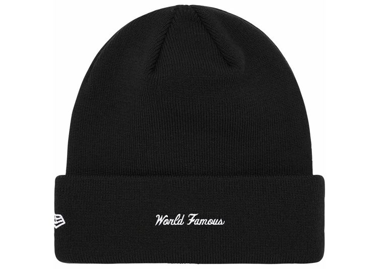 Supreme New Era Box Logo Beanie Black (FW23)