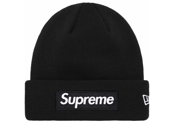 Supreme New Era Box Logo Beanie Black (FW23)