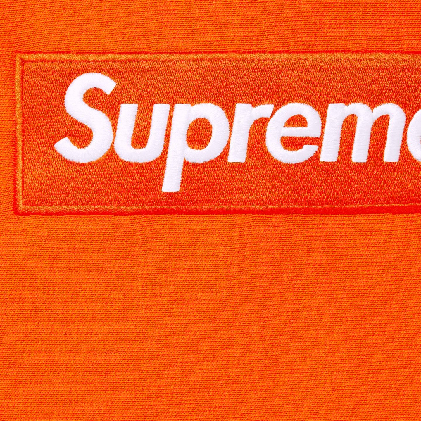 Supreme Box Logo Hooded Sweatshirt Orange (FW24)