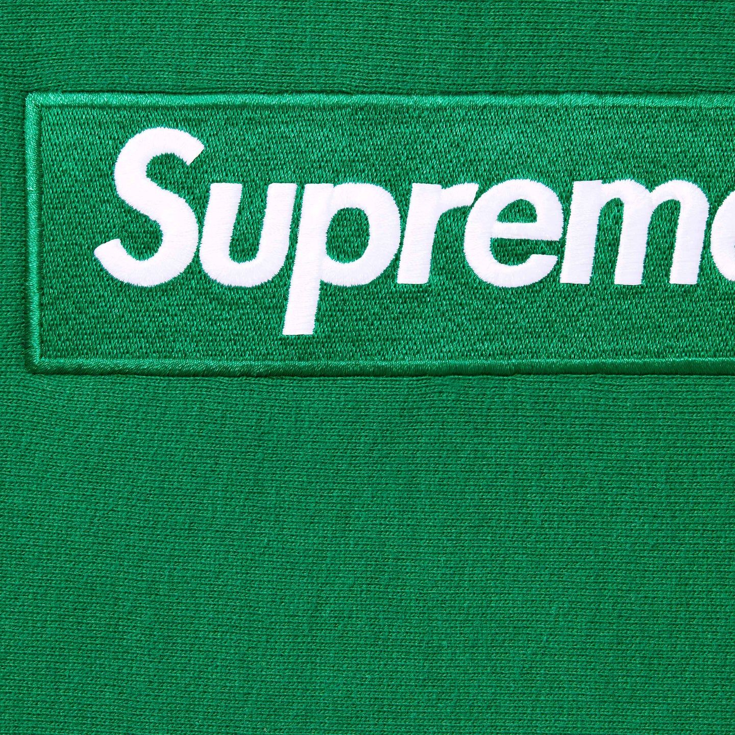 Supreme Box Logo Hooded Sweatshirt Green (FW24)