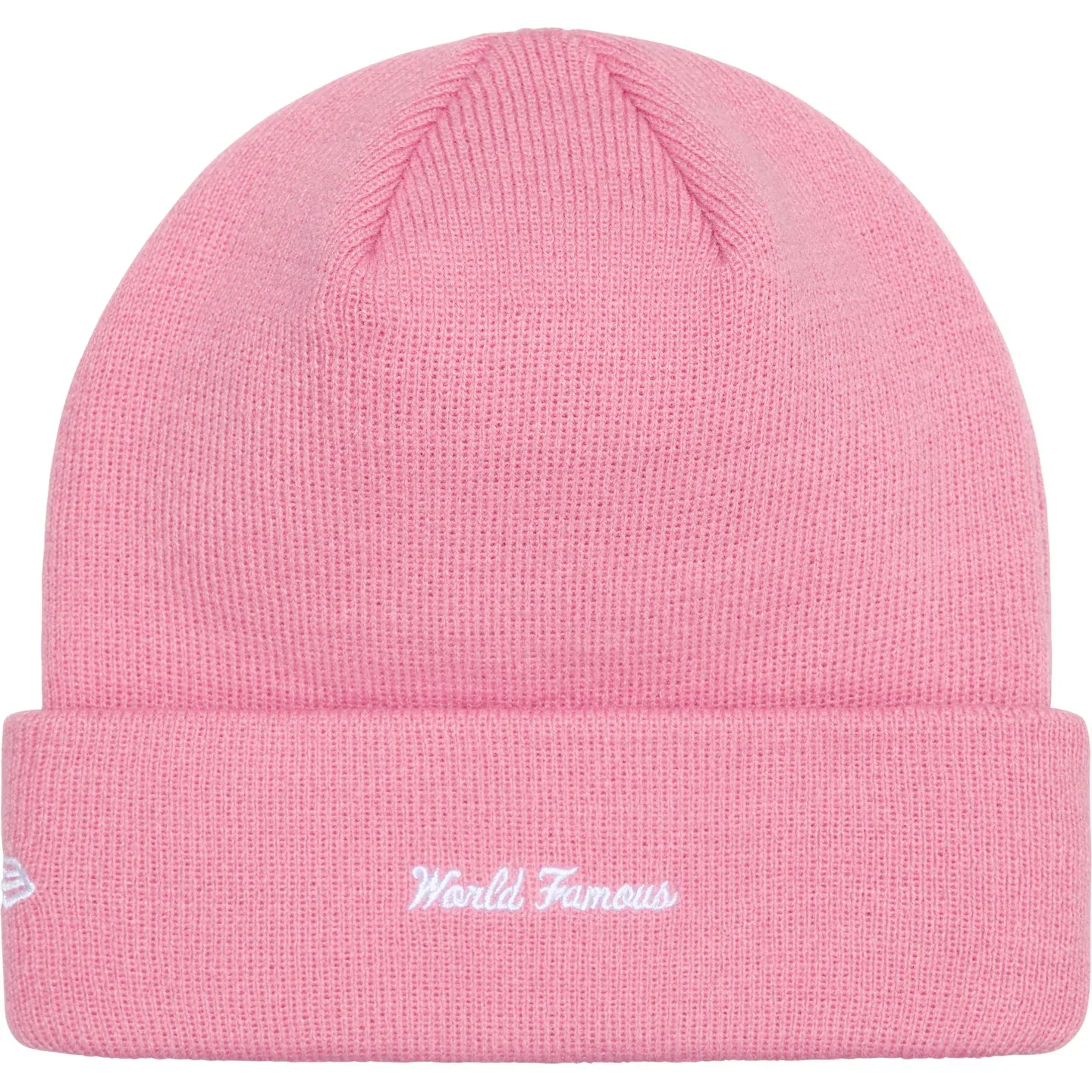 Supreme New Era Box Logo Beanie Pink (FW24)