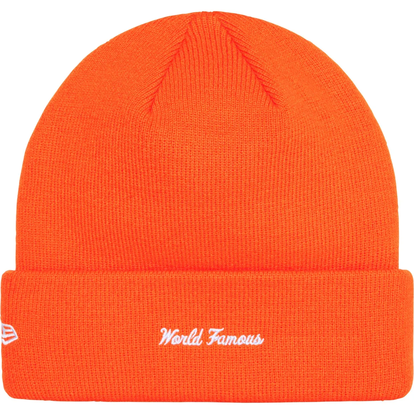 Supreme New Era Box Logo Beanie Orange (FW24)