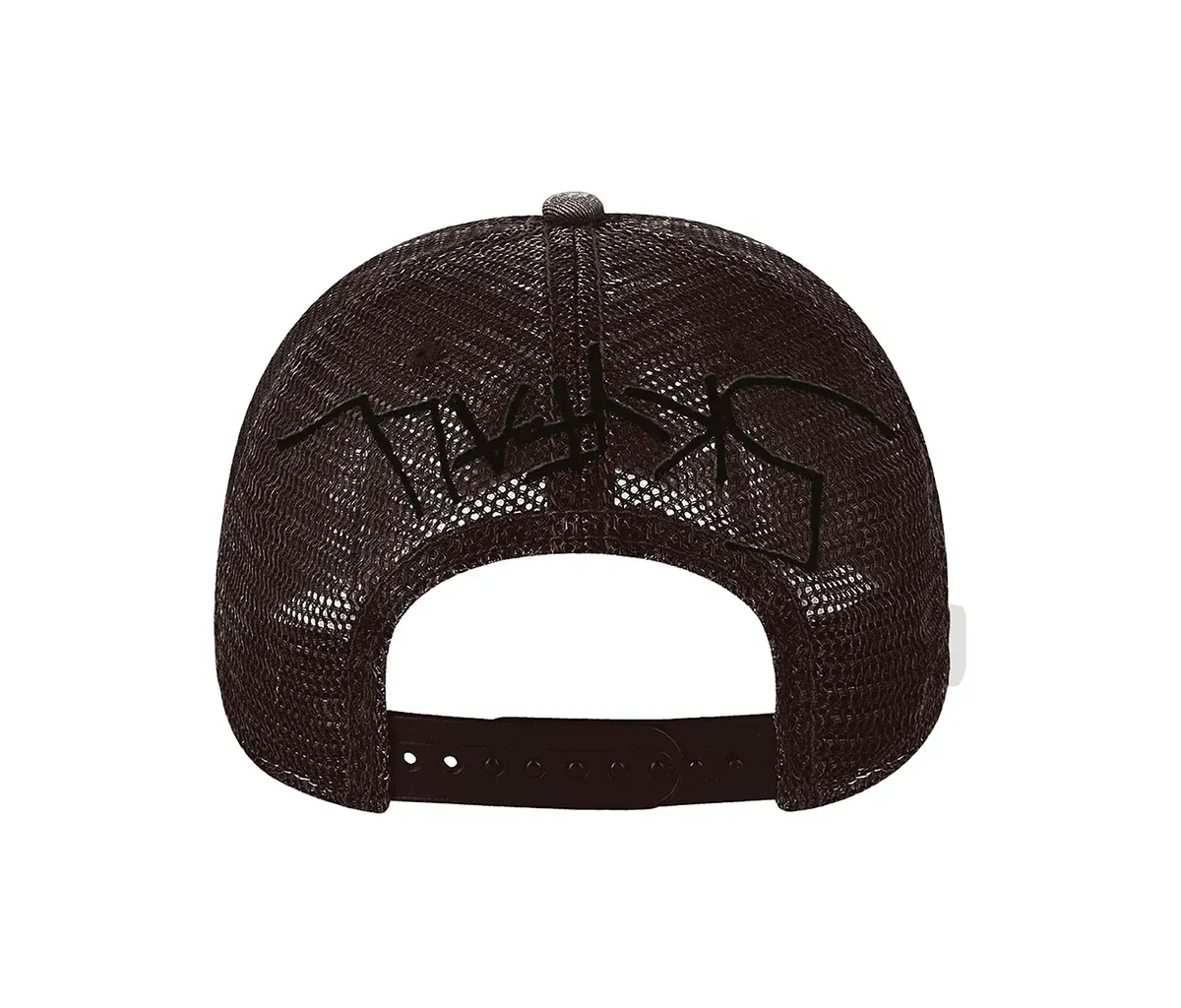 CJ x Sp5der Trucker Hat Brown
