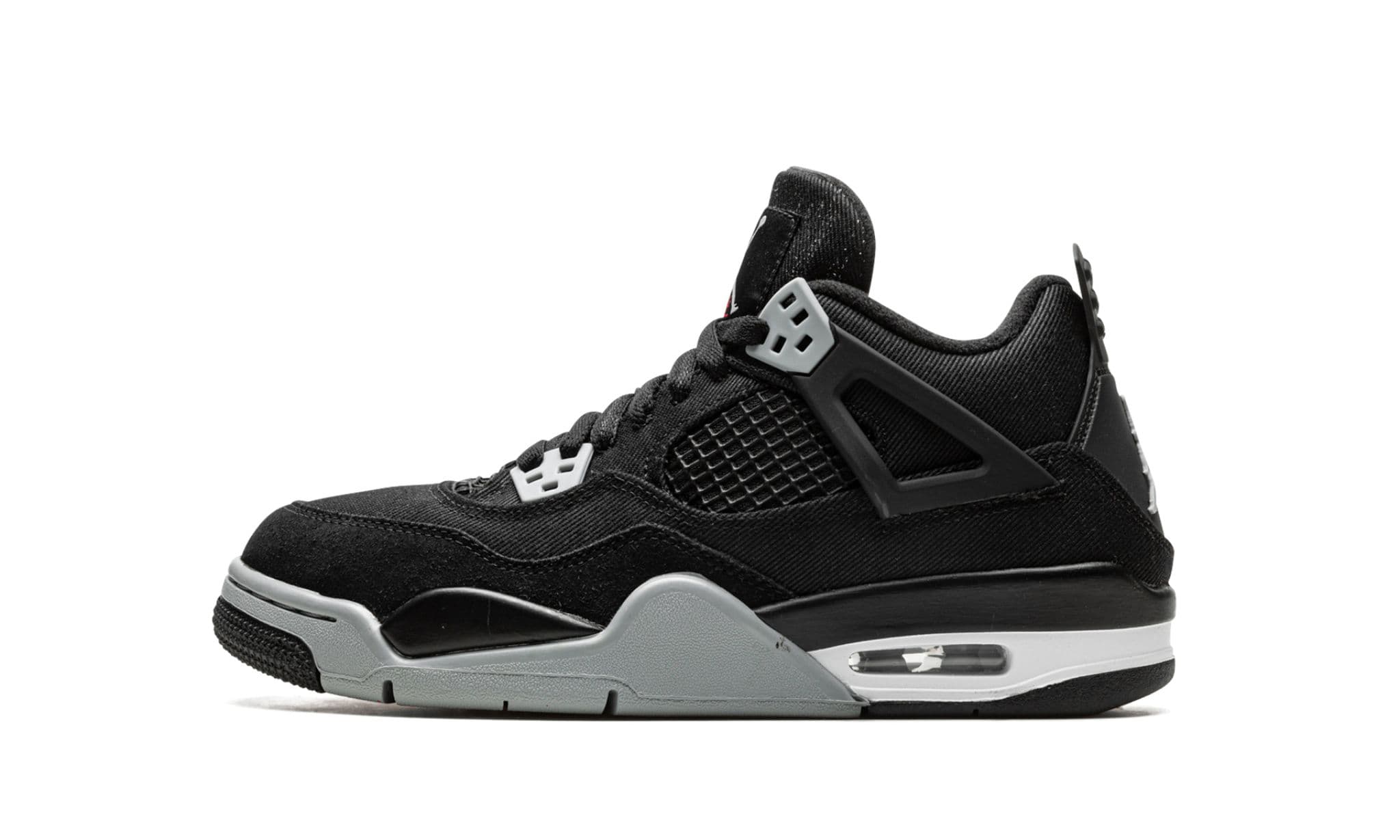 Air Jordan 4 Retro Black Canvas (GS)
