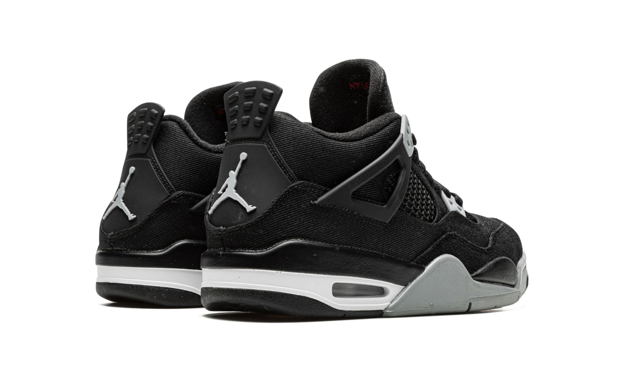 Air Jordan 4 Retro Black Canvas (GS)