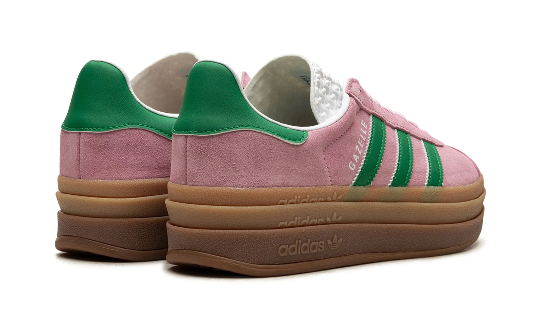 Adidas Gazelle Bold True Pink Green Cloud White (W)