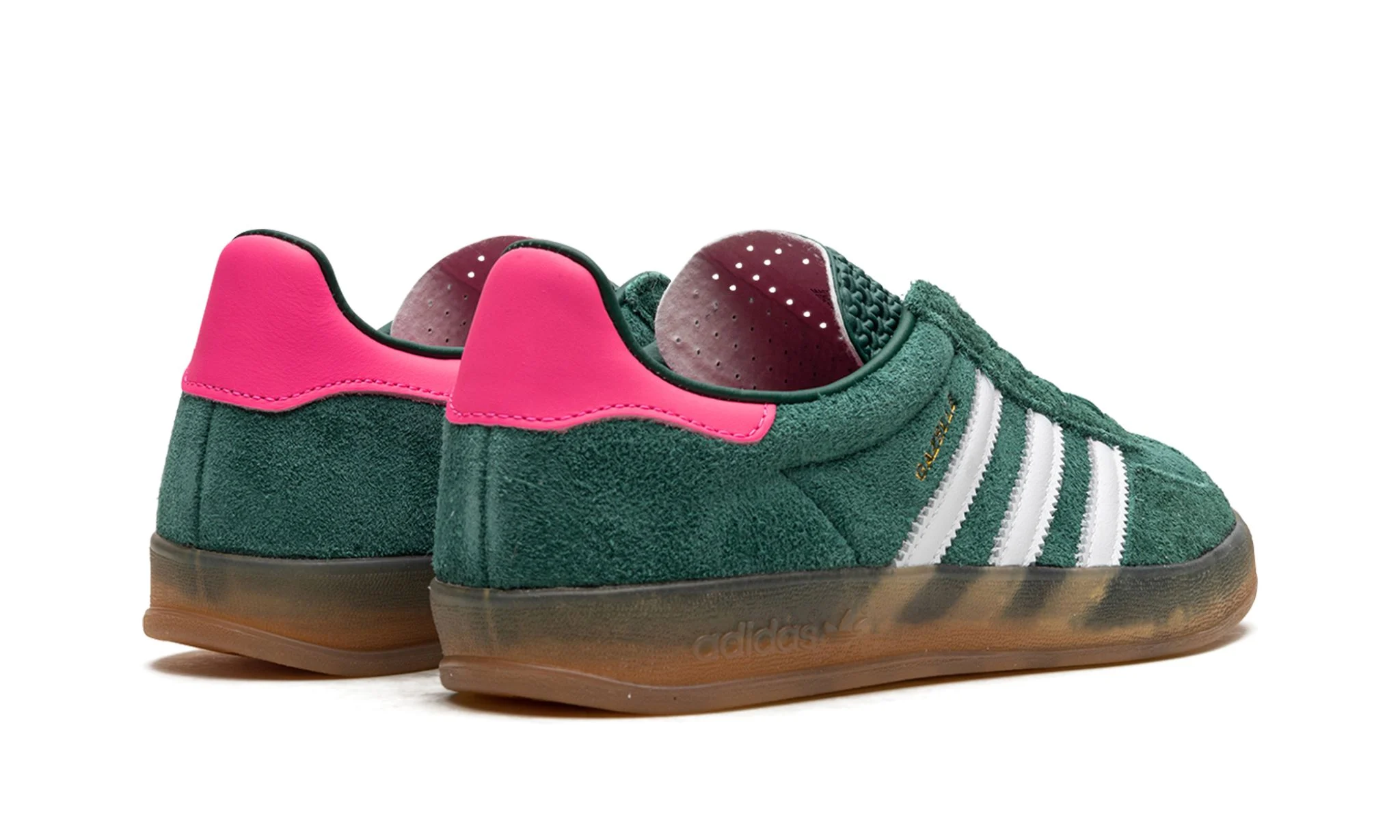 Adidas Gazelle Indoor Collegiate Green Lucid Pink (W)
