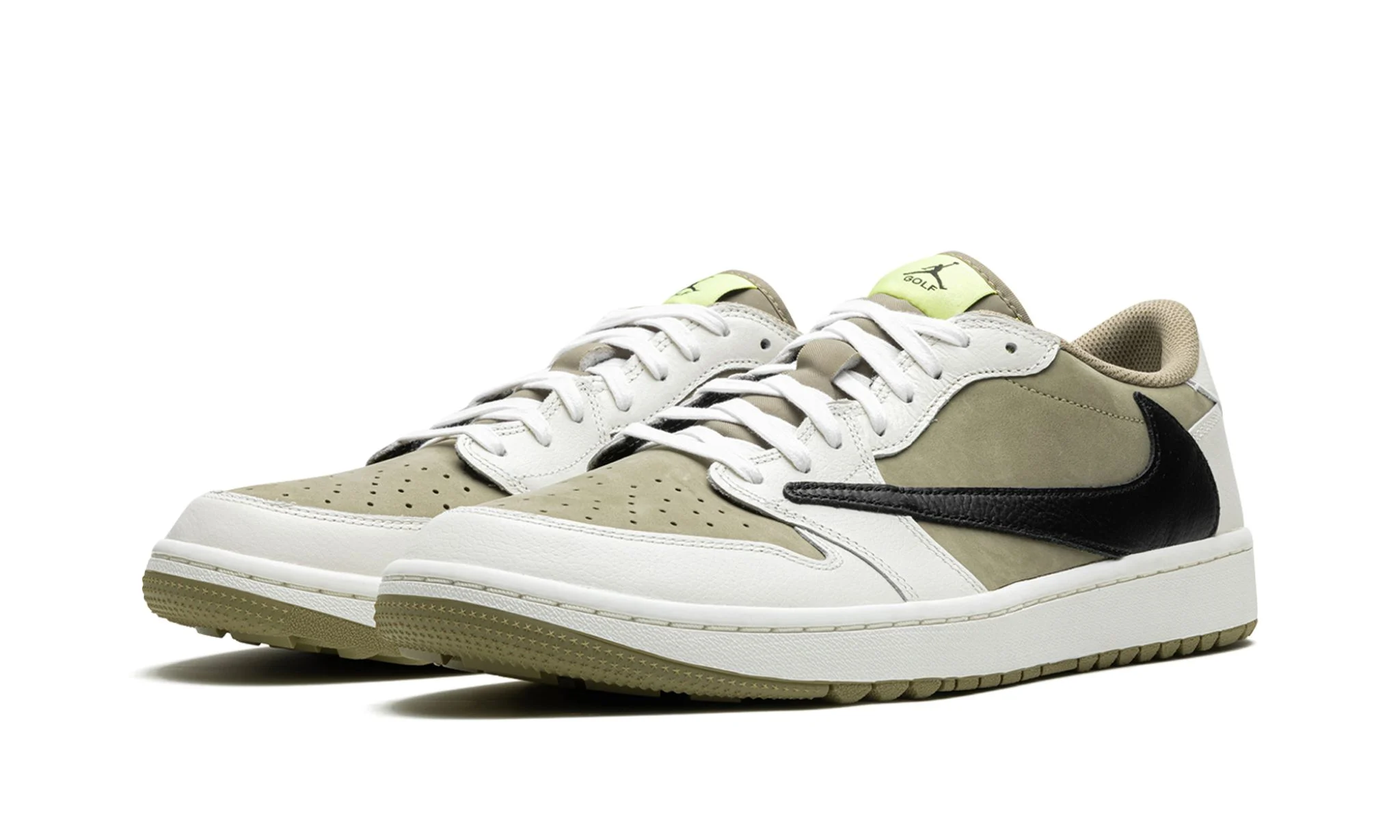 Air Jordan 1 Retro Low Golf Travis Scott Neutral Olive
