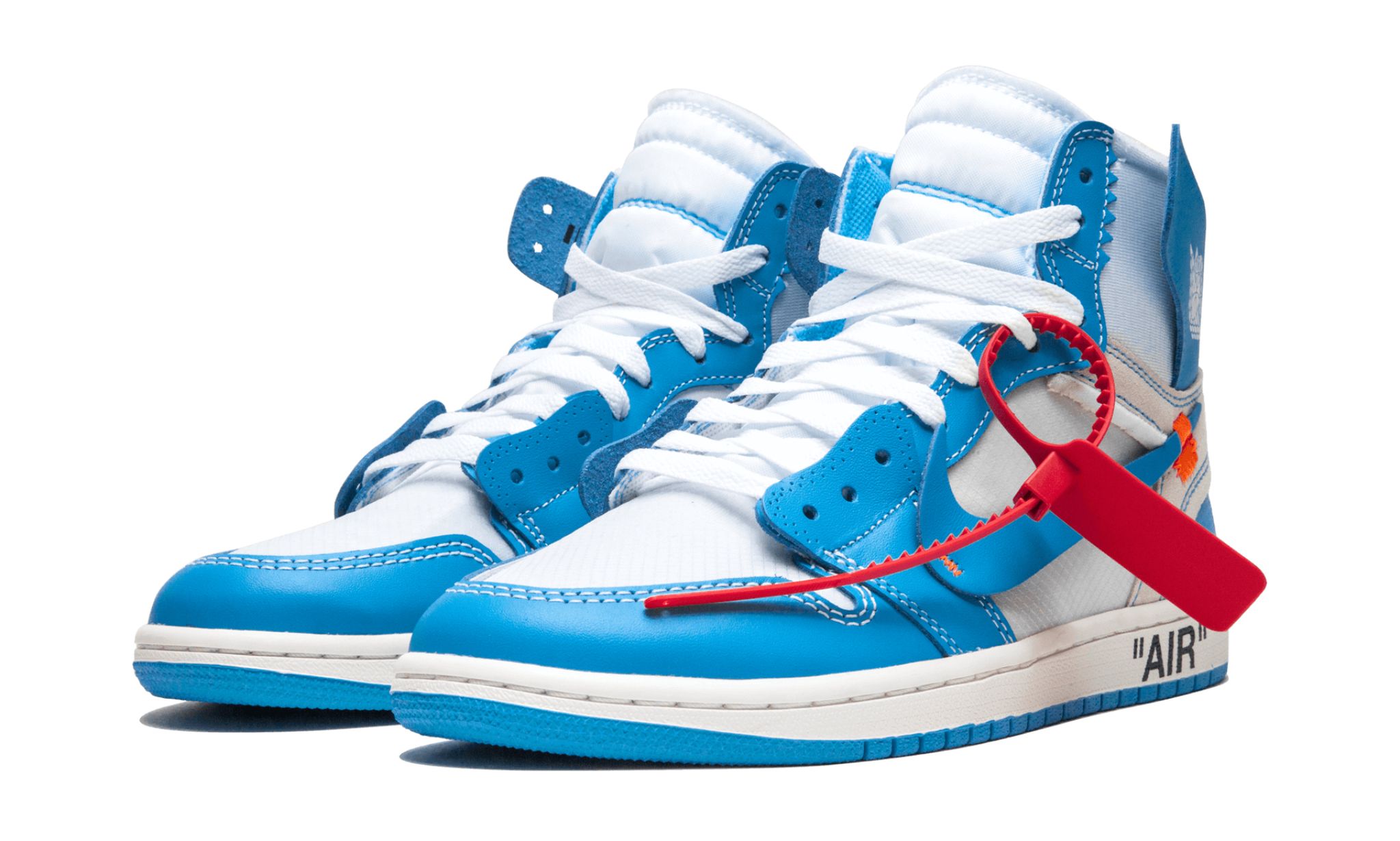 Air Jordan 1 Retro High Off-White University Blue UNC