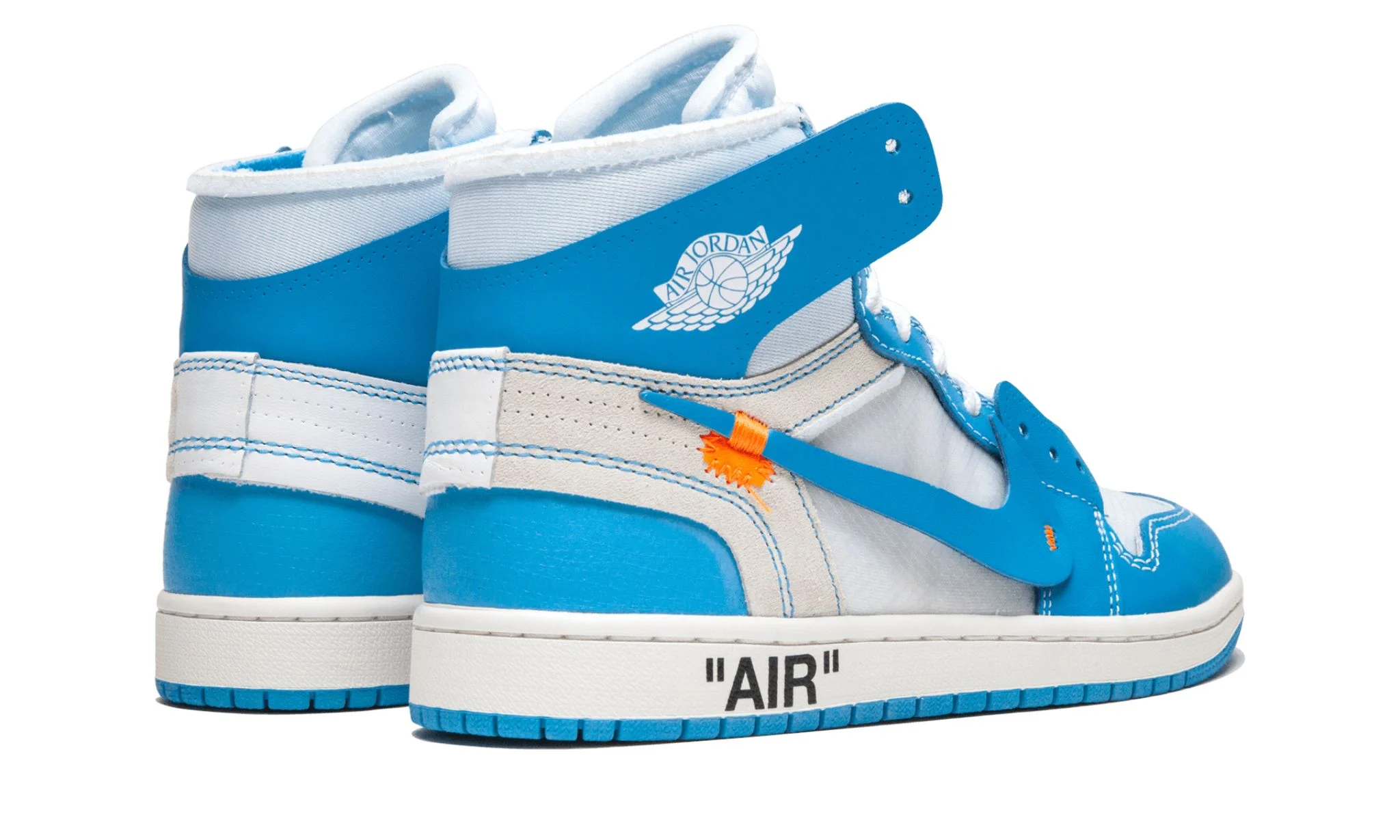 Air Jordan 1 Retro High Off-White University Blue UNC