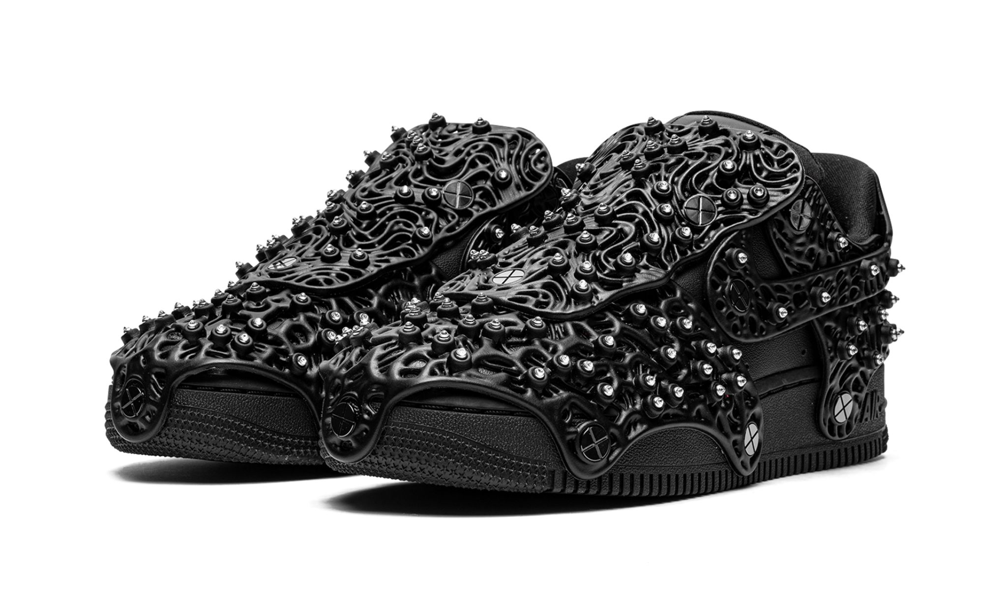 Nike Air Force 1 Low Swarovski Triple Black (W)
