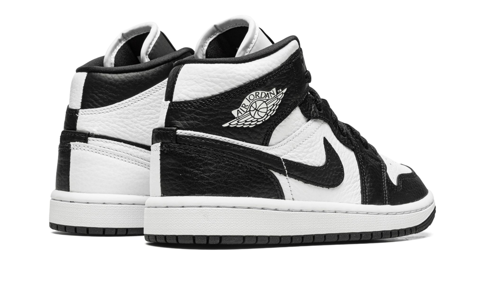 Air Jordan 1 Mid Split Black White (W)