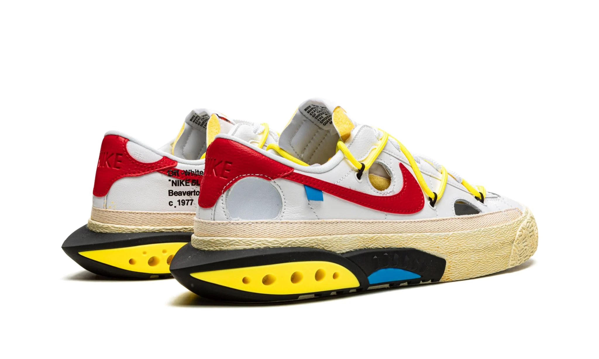 Nike Blazer Low Off-White University Red *45.5*