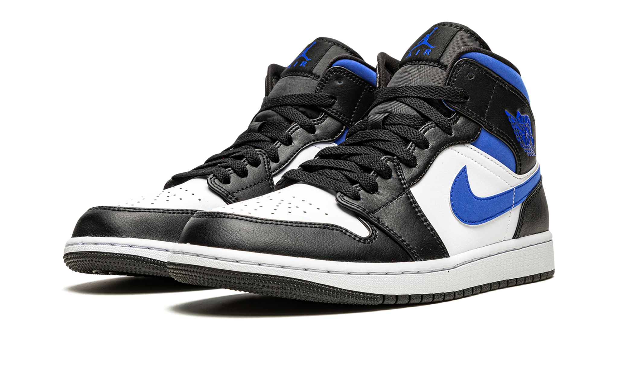 Air Jordan 1 Mid White Racer Blue