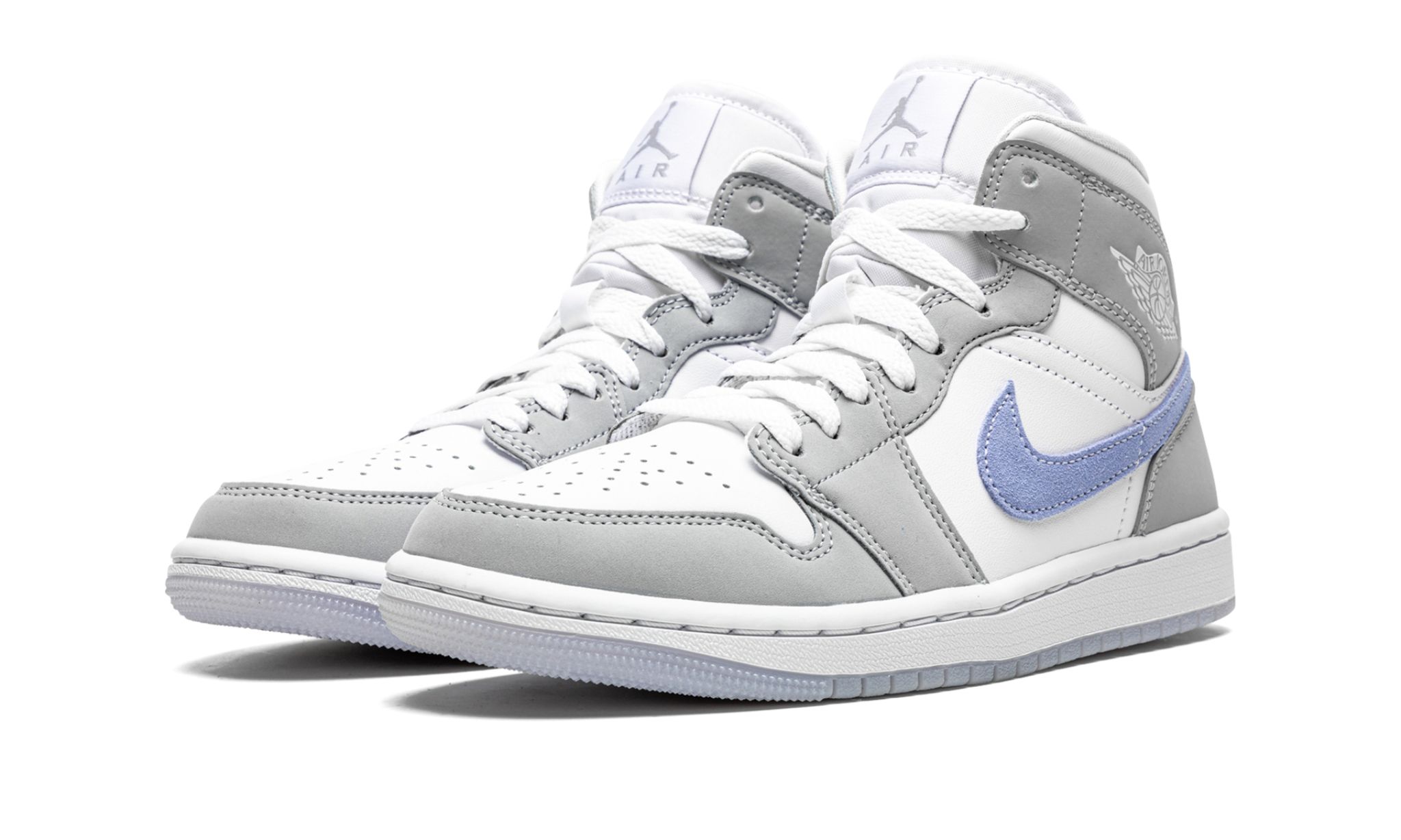 Air Jordan 1 Mid Wolf Grey Aluminum (W)