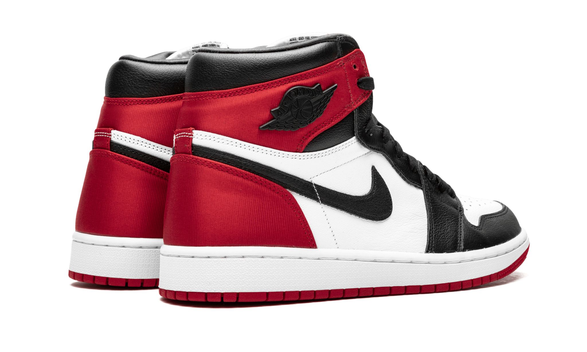 Air Jordan 1 Retro High Satin Black Toe (W)