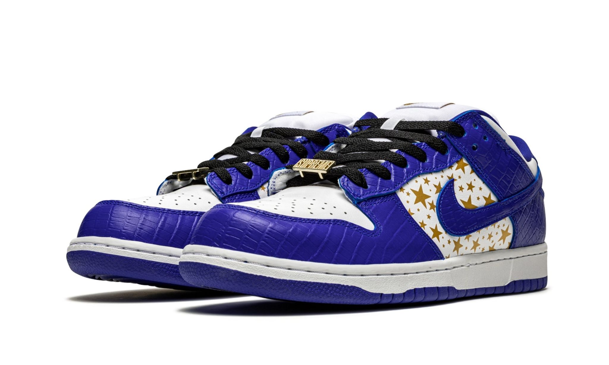 Nike SB Dunk Low Supreme Stars Hyper Royal