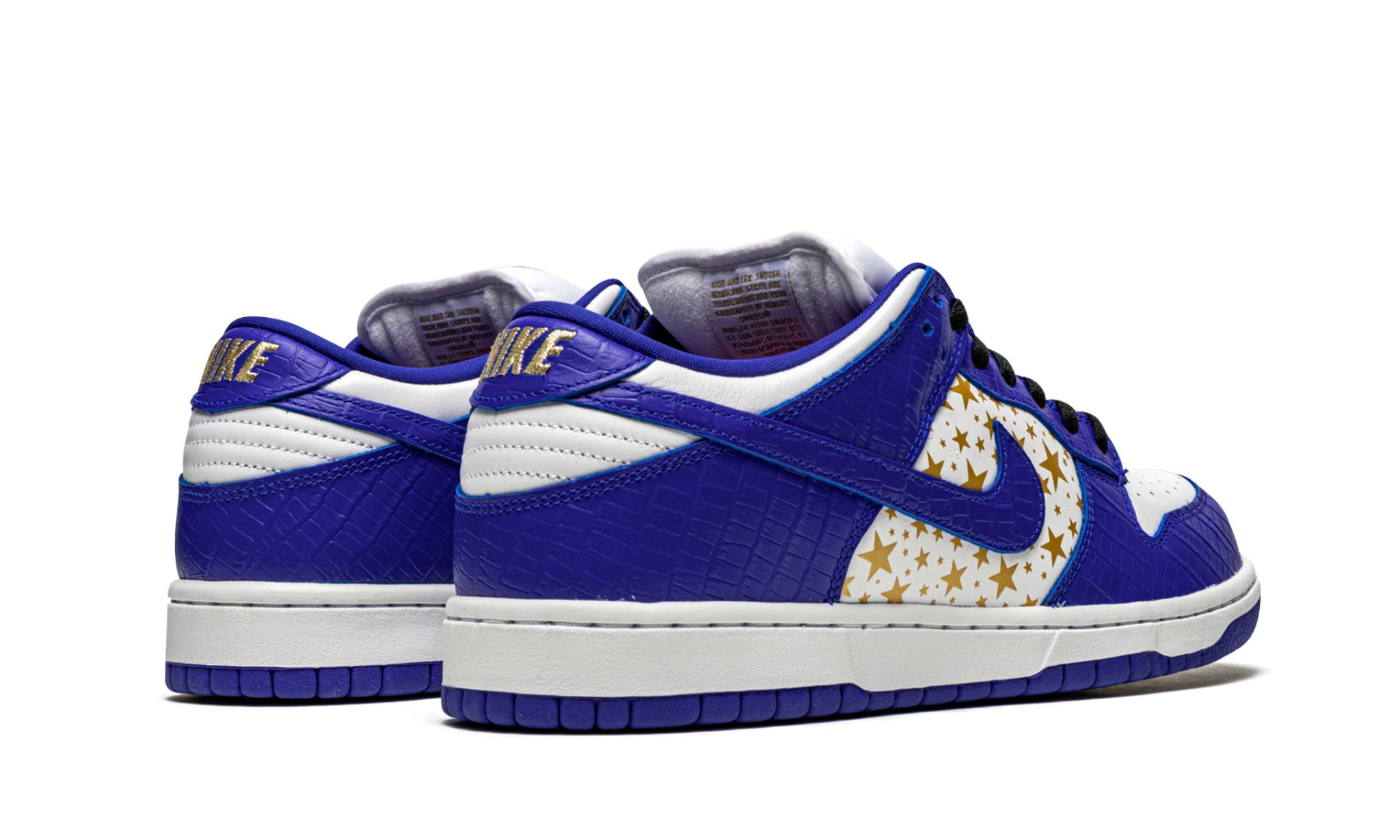 Nike SB Dunk Low Supreme Stars Hyper Royal