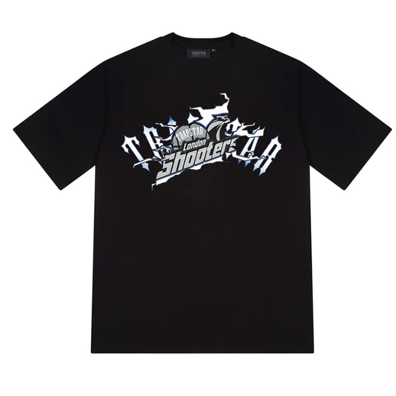 Trapstar Shooters Breakthrough Tee Black