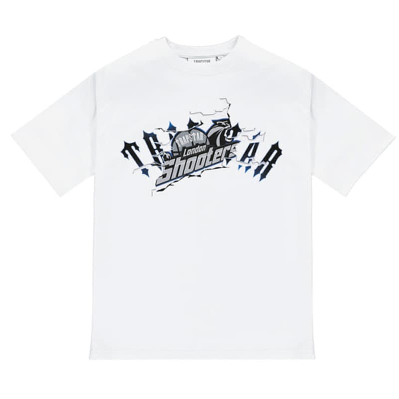 Trapstar Shooters Breakthrough Tee White
