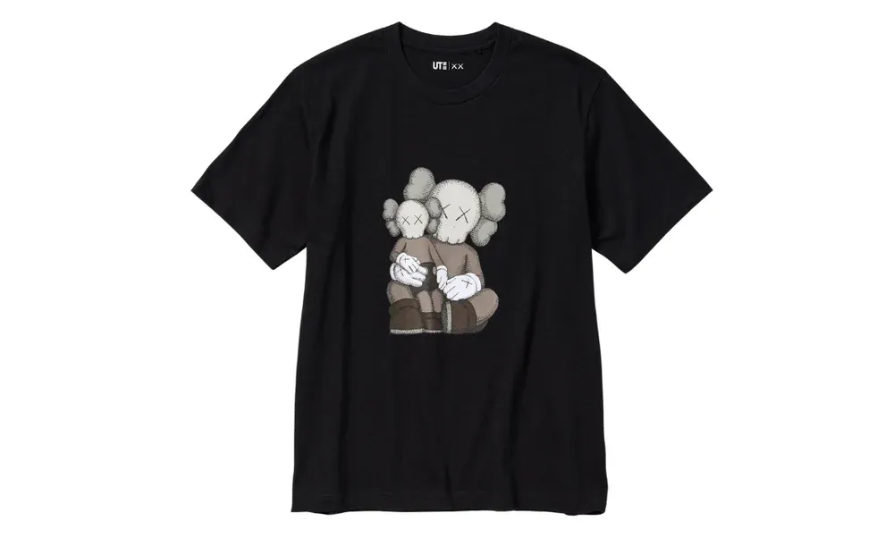 KAWS x Uniqlo UT T-shirt Black BFF