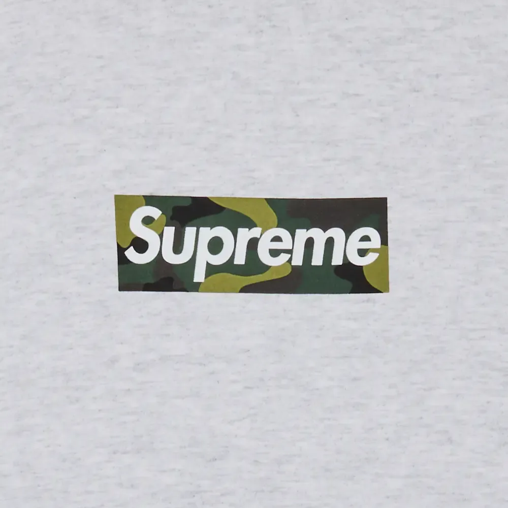 Supreme Box Logo Tee Ash Grey (FW23)
