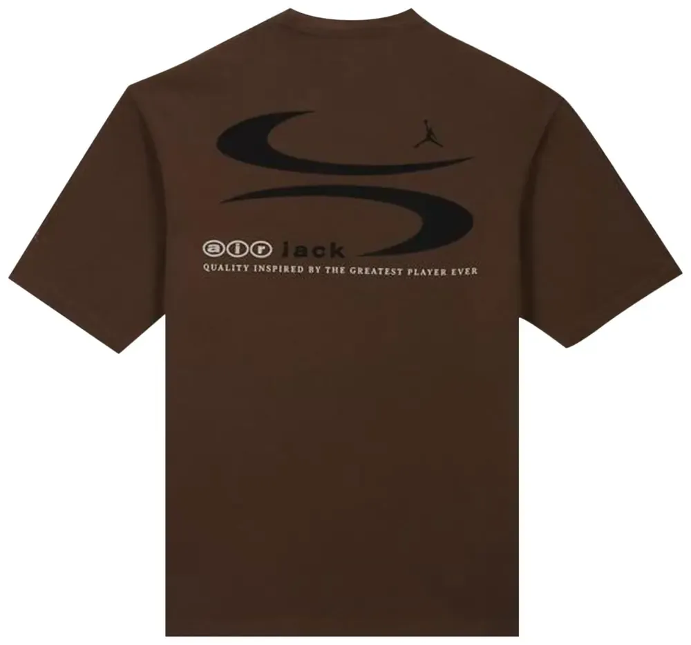 Jordan x Travis Scott T-shirt Brown