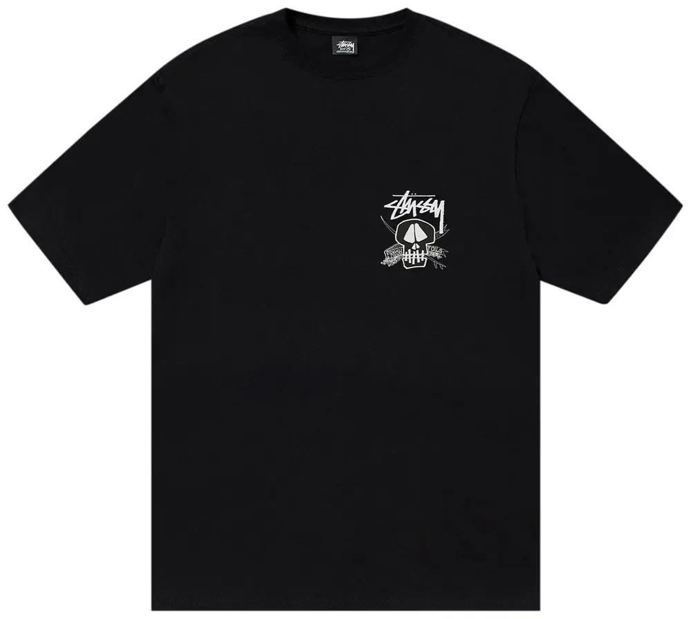 Stussy Fresh Foils Tee Black
