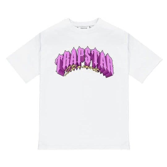 Trapstar Trap City 2.1 Tee Pink White