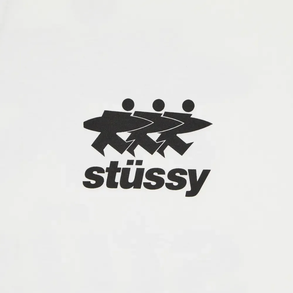 Stussy Surfwalk Tee White