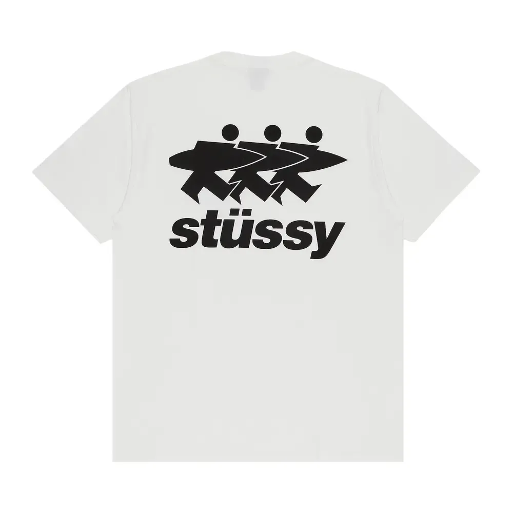 Stussy Surfwalk Tee White